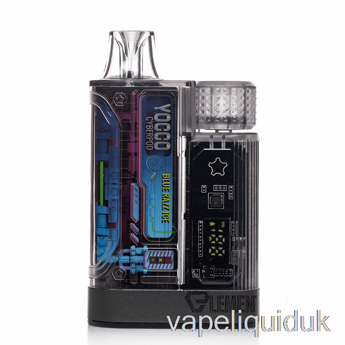 YOCCO Cyberpod 12000 Disposable Blue Razz Ice Vape Liquid